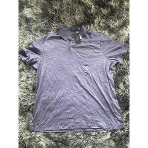 NWT Polo Ralph Lauren Classic Fit Purple Polo Shirt - XL